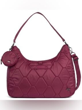 Winger 2pc Hobo Bag. Raspberry color. NWT
